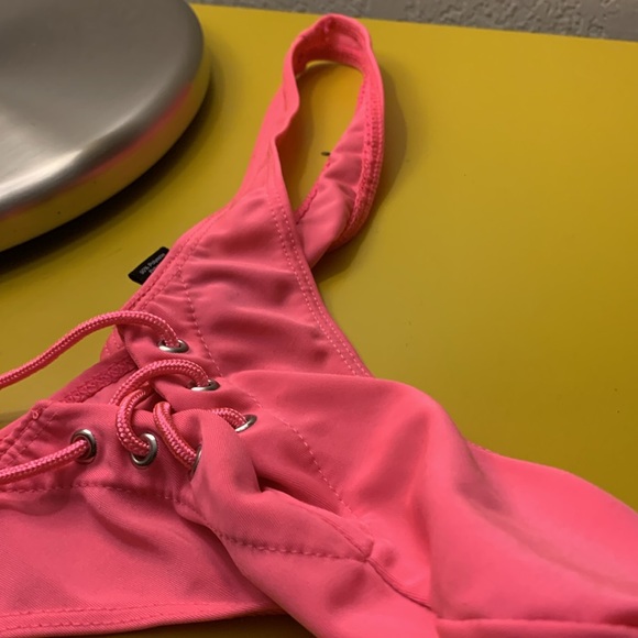 Envy Mens Lace up thong L Pink - Picture 7 of 7